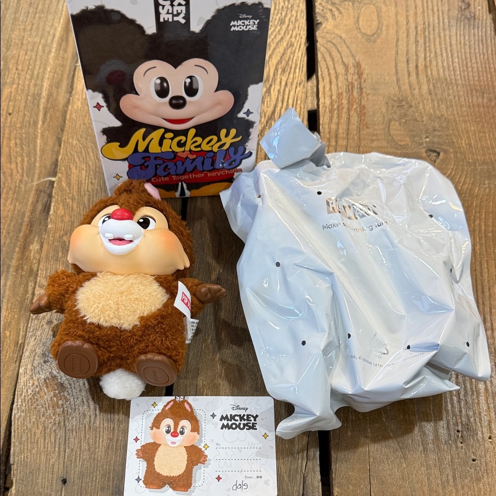 Disney Chip Plush Toy - Brown